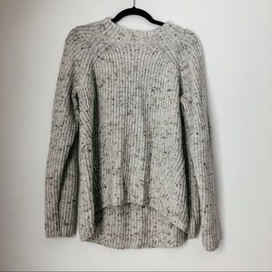 Madewell Karen donegal mock neck sweater